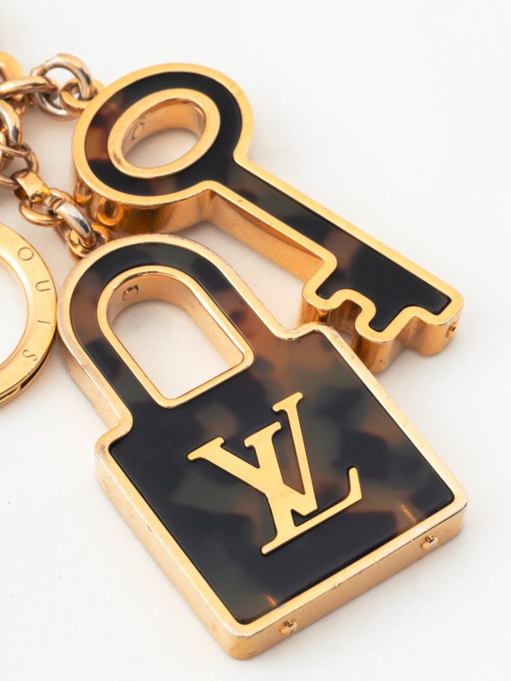 Louis Vuitton Porte Cles Confidence Tortoiseshell Bag Charm & Key Holder - Picture 2 of 5